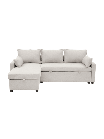 CALICOSY Sofa LOUISON in Beige - (W) 219 x (H) 84 x (L) 147 cm