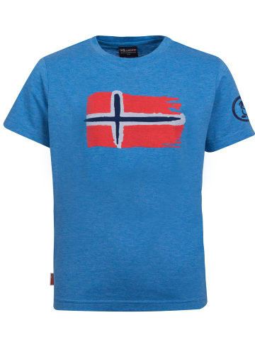 Trollkids T-Shirt "Oslo" in Mittelblau