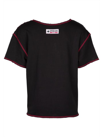 Gorilla Wear Wallace Trainingsoberteil - Schwarz/Rot
