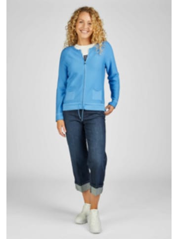 Rabe Strickjacke für Damen in unifarben in uni