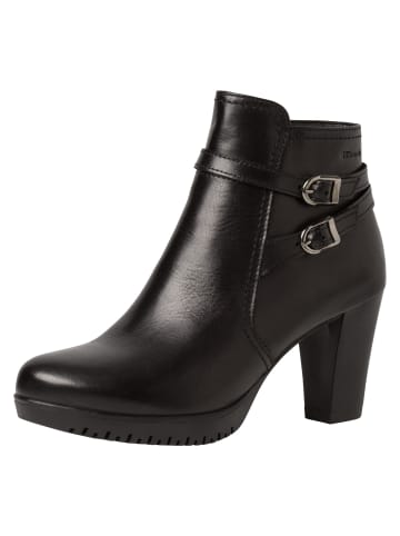 Tamaris Stiefelette in BLACK LEATHER