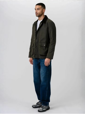 TeeShoppen Jacken Twill Jacket in Olive