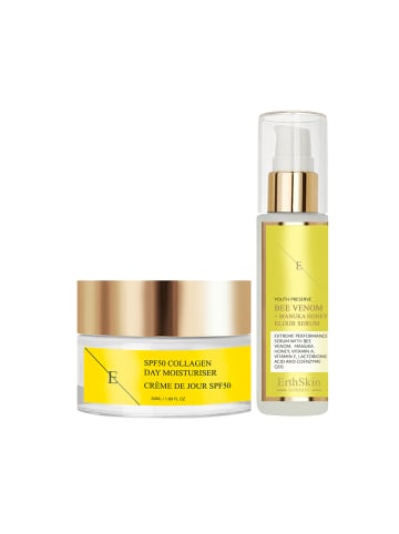ErthSkin Bee Glow + SPF Defense Set