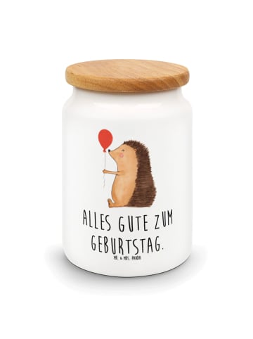 Mr. & Mrs. Panda Frischhaltedose Igel Luftballon mit Spruch in Weiß