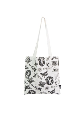 Wednesday Stofftragetasche Wiederverwendbare Einkaufstasche Shopper