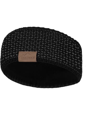 Normani Outdoor Sports Stirnband „Lillpite“ in Schwarz/Anthrazit