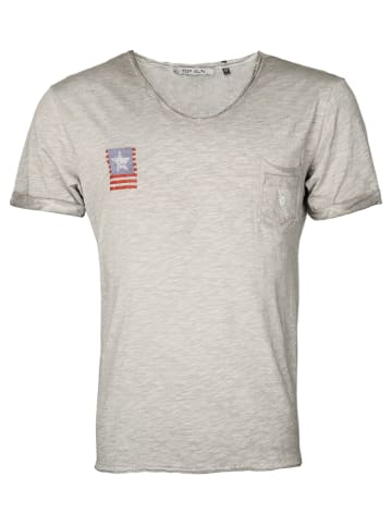 TOP GUN T-Shirt TG20193157 in anthracite