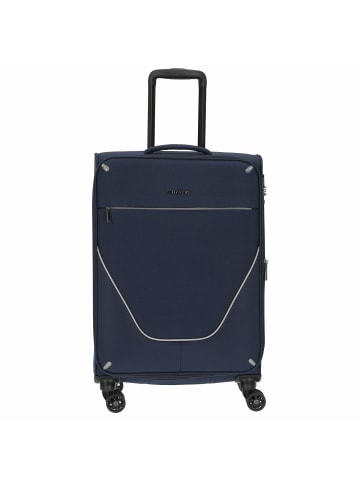 Stratic Strong - 4-Rollen-Trolley M 65 cm erw. in navy