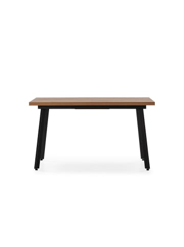 CALICOSY Tisch IRMA in Dunkles - (W) 138 x (H) 76 x (L) 85 cm