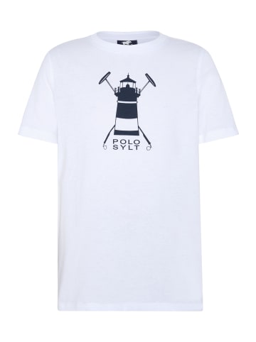 Polo Sylt T-Shirt in Weiß