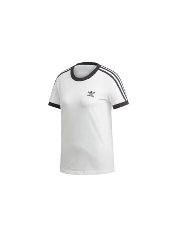 Adidas originals adidas 3-Stripes Tee in Weiß