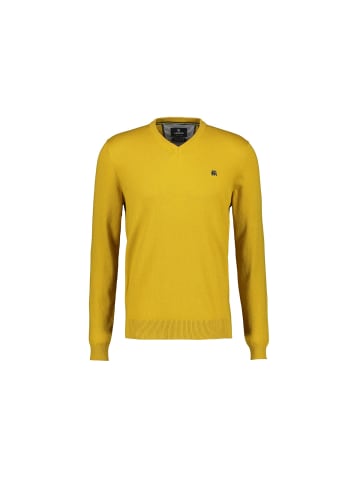 Lerros Rundhals T-Shirt in gelb