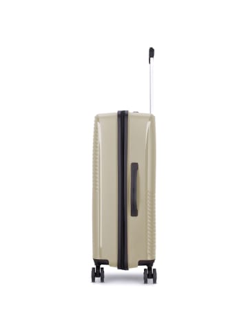 D&N Travel Line 4000 4-Rollen Trolley 66 cm in taupe