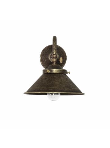 Licht-Erlebnisse Wandlampe (B)15 x (H)18 cm in Bronze Antik mattBronze Antik matt