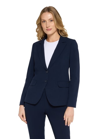 BETTY & CO Klassischer Blazer mit Taschen in Dunkelblau