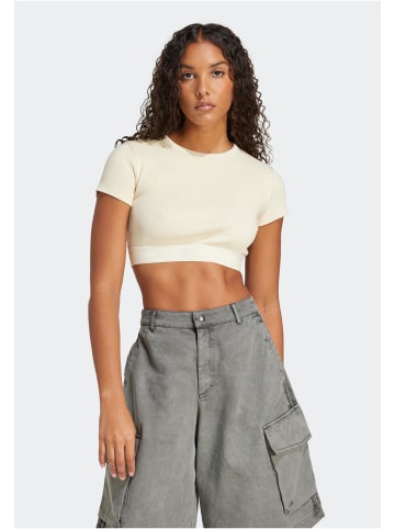 adidas adidas Cropped T-Shirts in cream white
