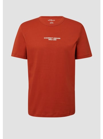 s.Oliver T-Shirt in 35D2_mohnrot