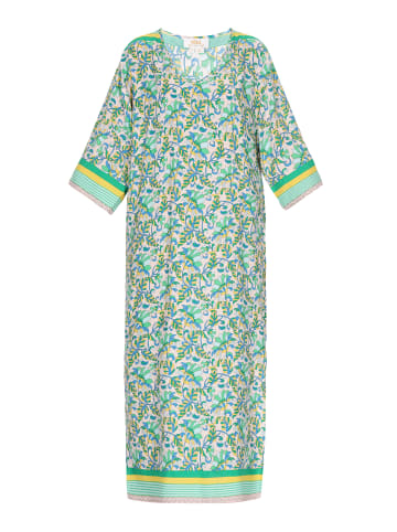 gaya Women Dress in Green Multicolor