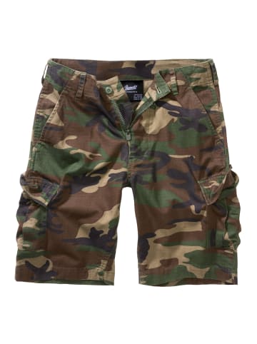 Brandit Cargo Shorts in woodland