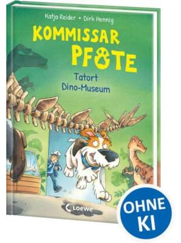 Loewe Verlag Buch - Kommissar Pfote (Band 9) - Tatort Dino-Museum