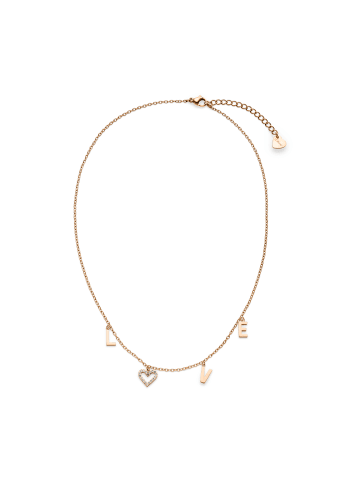 s.Oliver Halskette Love in roségold