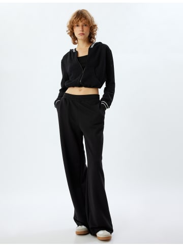 KOTON Sweatshirt in Schwarz