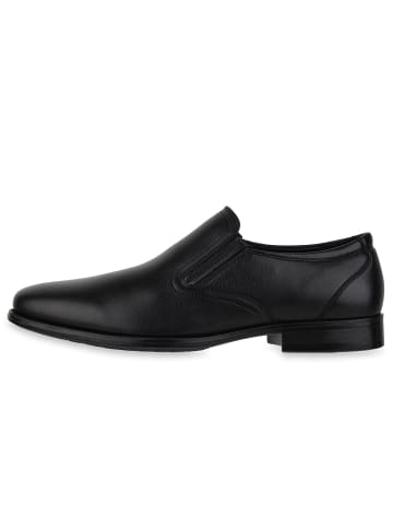 VAN HILL Klassische Slippers Ian in Schwarz