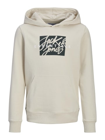 JACK & JONES Junior Kapuzenpullover in Moonbeam