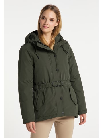 DreiMaster Klassik Winteranorak in Dunkeloliv