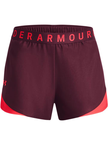 Under Armour Funktionsshorts Play Up 3.0 in dark maroon