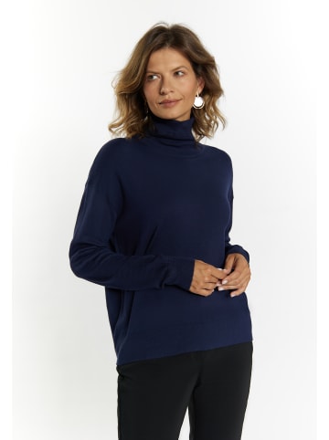 usha BLACK LABEL Damen Strickpullover in Marine