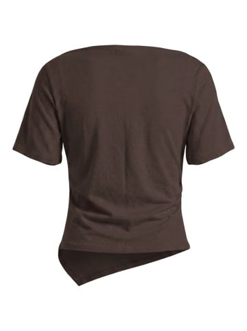 Pieces T-Shirt in Hot Fudge