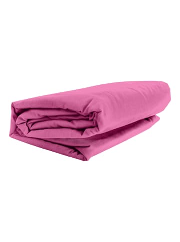 GMD Living Spannbetttuch ELASTAN CLASSIC in Rosa