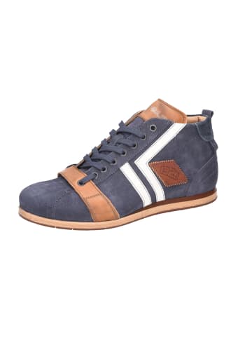 Kamo-Gutsu Schnürschuh in blau