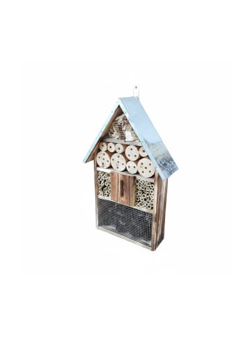 relaxdays Insektenhotel in Geflammt - (B)31 x (H)48 x (T)10 cm