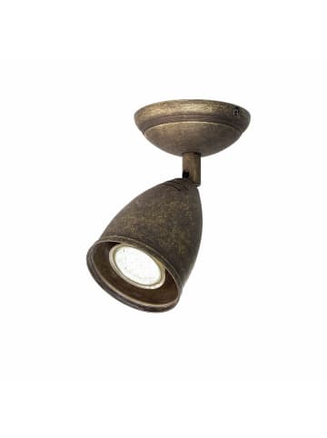 Licht-Erlebnisse Spot Strahler (B)8 x (L)8 x (H)17 cm in Bronze Antik matt