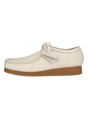 Clarks Schnürschuhe Wallabee EVO in 1255 White Leather