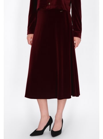 DreiMaster Women Skirt in burgundy