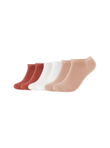 S. Oliver Sneakersocken 6er Pack originals in terracotta