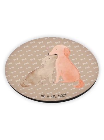 Mr. & Mrs. Panda Rund Magnet Hunde Liebe ohne Spruch in Hundeglück