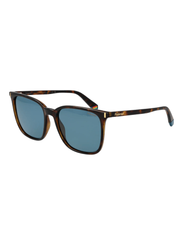 Polaroid Frauen Sonnenbrille Quadratisch Braun