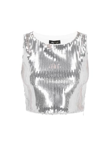 myMo at night Women Top in silver