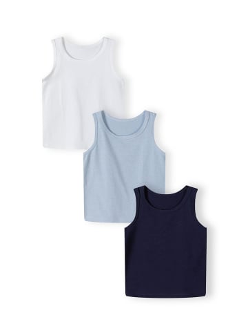 Minoti 3er. Set: Unterhemd 11BRIEF 18 in blau