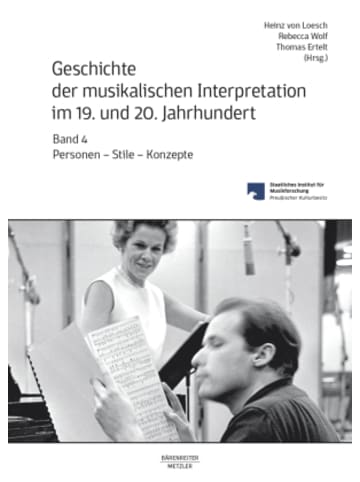 Metzler Verlag Buch - Geschichte der musikalischen Interpretation im 19. und 20. Jahrhundert,