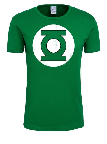 Logoshirt T-Shirt DC - Green Lantern Logo in grün