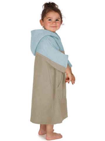 normani Kinder Badeponcho 2-5 Jahre Puwai in Hellblau