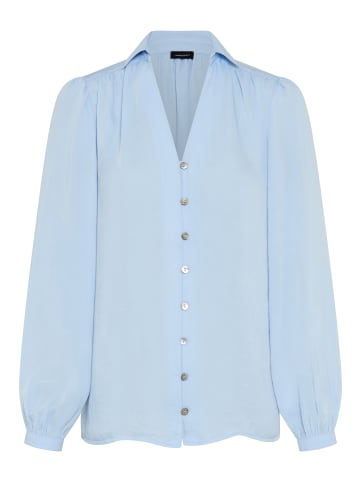 Laura Scott Klassische Bluse in hellblau