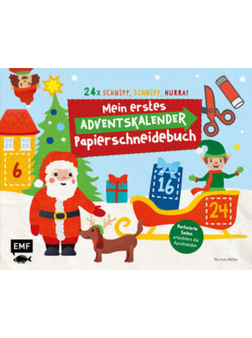 Michael Fischer Buch - 24 x Schnipp, schnipp, hurra! Mein erstes Adventskalender-Papierschneide