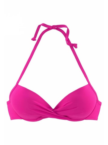 S. Oliver Push-Up-Bikini-Top in pink