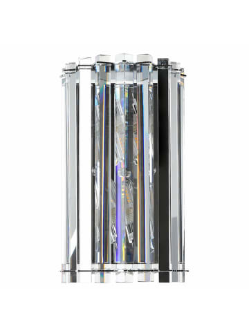 Licht-Erlebnisse Wandlampe EEK F (B)16.5 x (H)27.9 cm in Chrom Klar/TransparentChrom Klar/Transparent